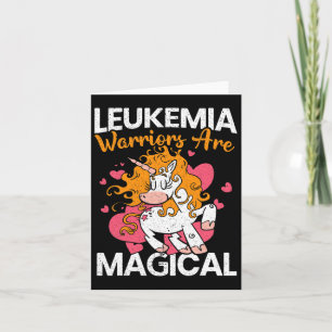 Leukemi Warriors är Magic Unicorn Leukemia Awa Kort