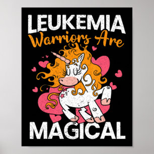 Leukemi Warriors är Magic Unicorn Leukemia Awa Poster