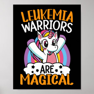 Leukemi Warriors är Magic Unicorn Leukemia Awa Poster