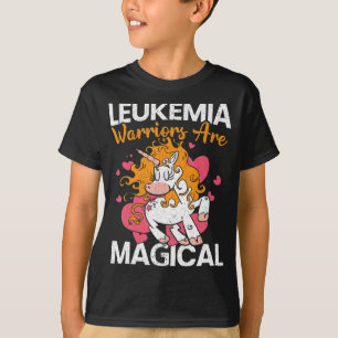 Leukemi Warriors är Magic Unicorn Leukemia Awa T Shirt