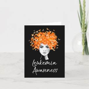Leukemia Awareness Butterflies Gift Kort