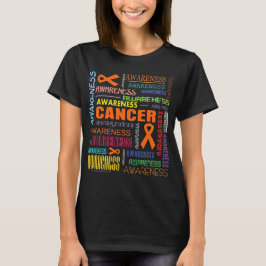 Leukemia Awareness Collage T-shirt