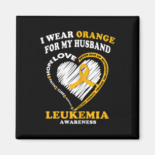 Leukemia Awareness - I Bära Orange för My Make Magnet
