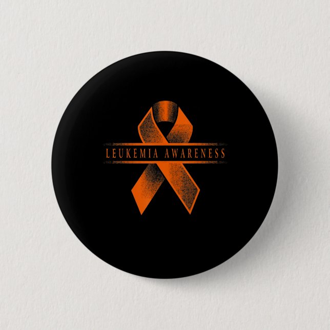 Leukemia Awareness Ribbon Knapp (Framsida)