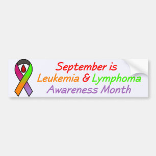 Leukemia & bildekal för