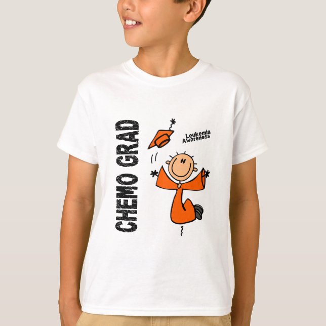 Leukemia CHEMO AKADEMIKER 1 T-shirt (Framsida)