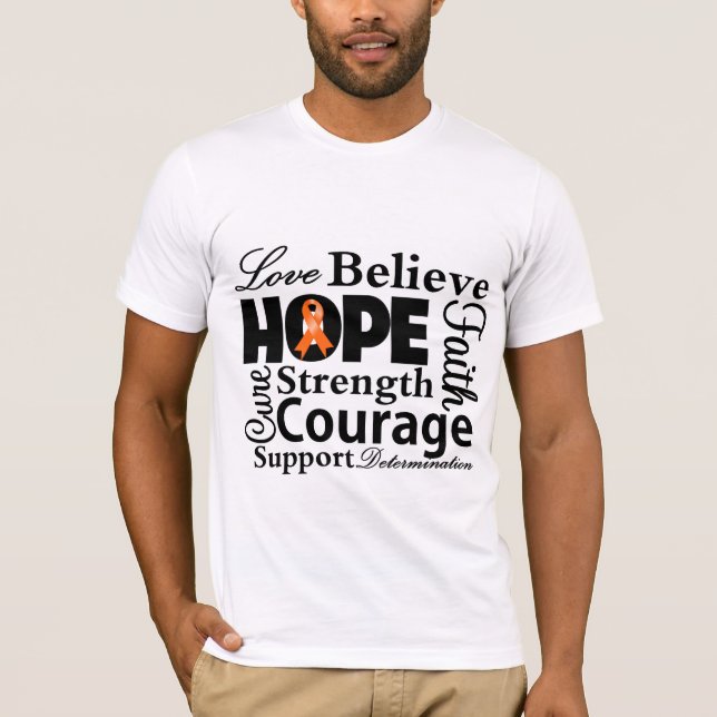 Leukemia Collage of Hope Tee (Framsida)