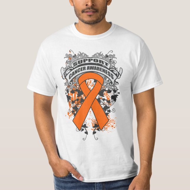 Leukemia - kall servicemedvetenhetslogan t-shirt (Framsida)