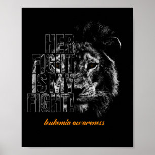 Leukemia Medvetenhet Poster