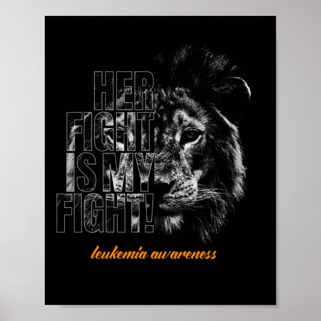 Leukemia Medvetenhet Poster (Framsidan)