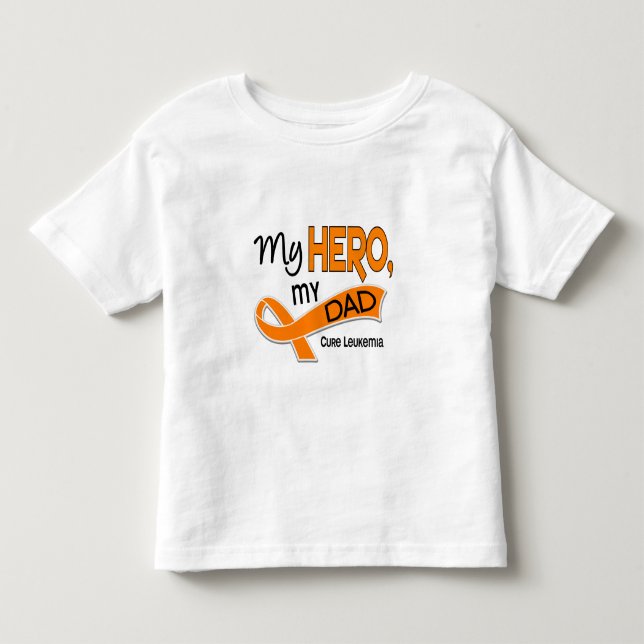Leukemia MIN HJÄLTE MIN PAPPA 42 T-shirt (Framsida)