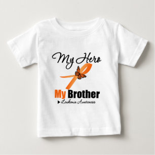Leukemia Ribbon My HERO My Brother Tee