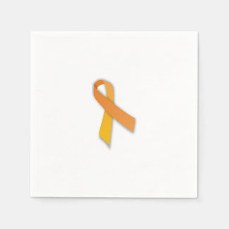 Leukemia Ribbon Napkins Pappersservett