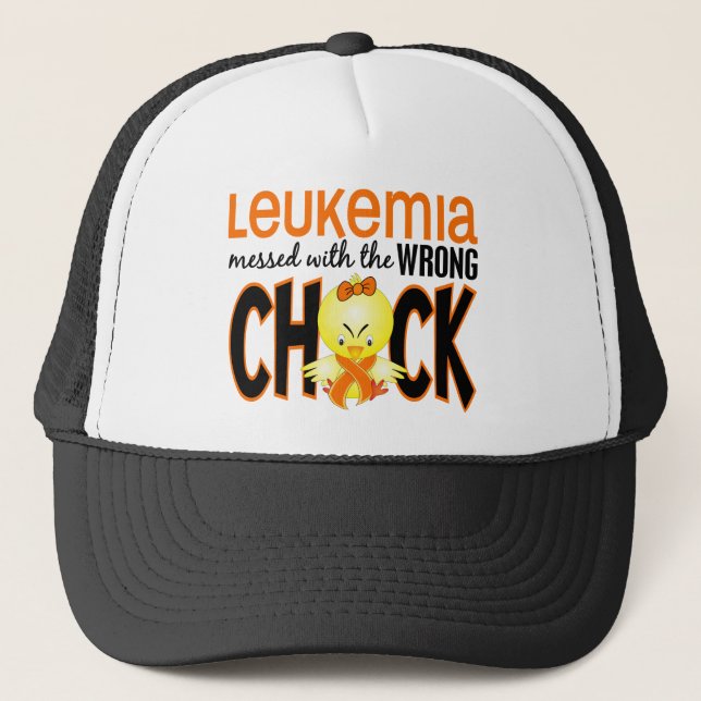 Leukemia röra med den fla chicken truckerkeps (Framsida)