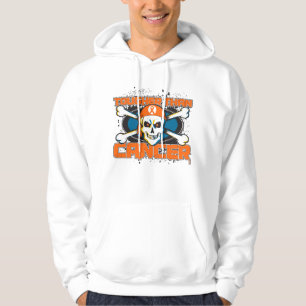 Leukemia som är mer tuff än cancerskallen hoodie
