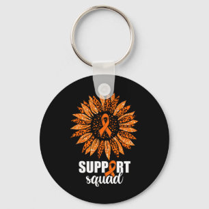 Leukemia Support Squad Shirt Nyckelring