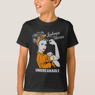 Leukemia Warrior Obrytable Awareness Gift Comfor T Shirt