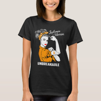 Leukemia Warrior Obrytable Awareness Gift T Shirt