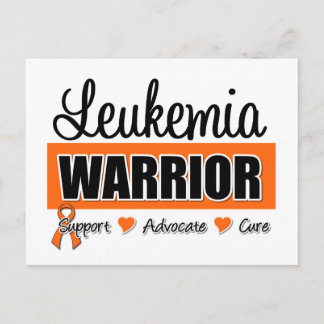Leukemia Warrior Vykort
