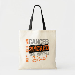 Leukemiacancer valde den fla divaen tygkasse