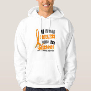 Leukemiaen ha på sig jag orangen för min pojkvä hoodie