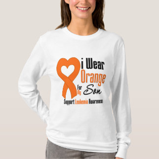 Leukemiaen ha på sig jag orangen för min Son Tee Shirt