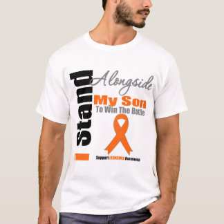 Leukemiaen står jag tillsammans med min Son T-shirt