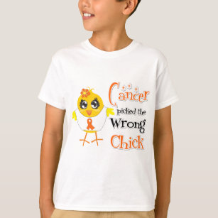 Leukemiaen valde den fla chicken t-shirt