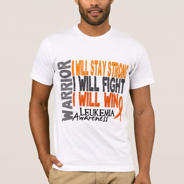 Leukemiakrigare T-shirt (Framsida)