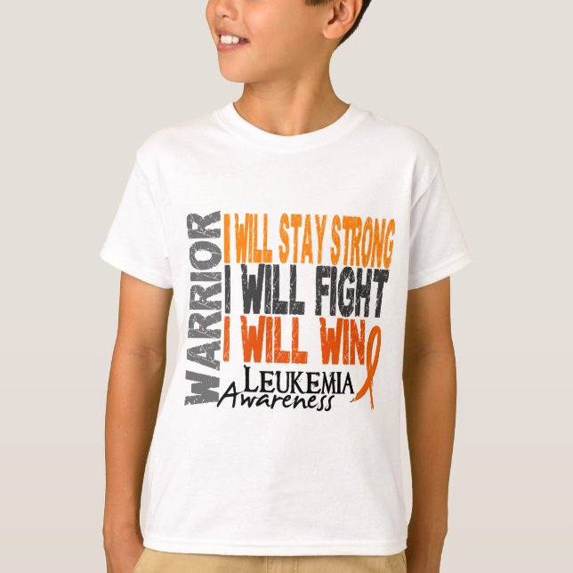 Leukemiakrigare Tee Shirt (Framsida)