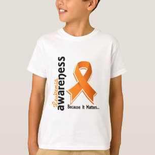 Leukemiamedvetenhet 5 t-shirt