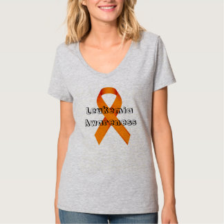 Leukemiamedvetenhet Tee Shirt