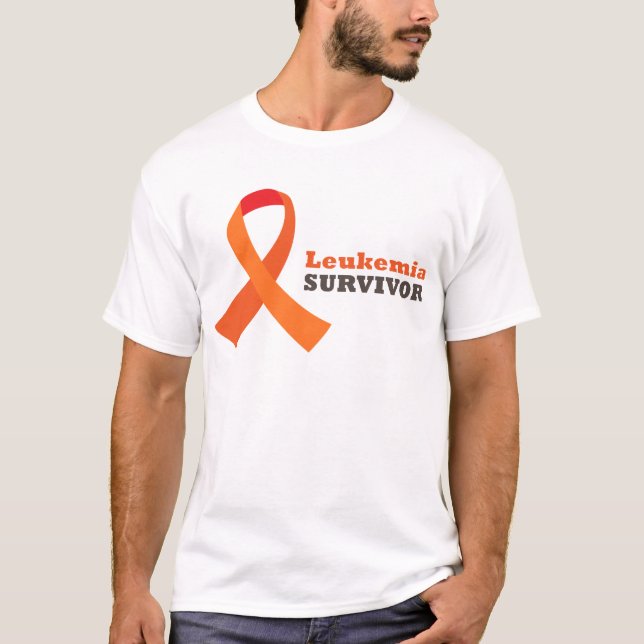 Leukemiaöverlevande T Shirt (Framsida)