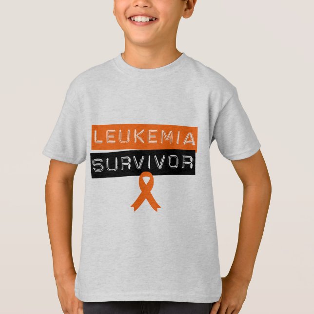 Leukemiaöverlevande Tee Shirt (Framsida)