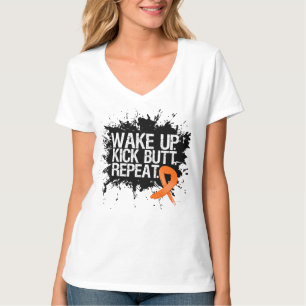 Leukemiavaket sparkar upp ändarepetition t-shirt