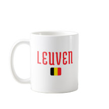 LEUVEN Belgium Flagga