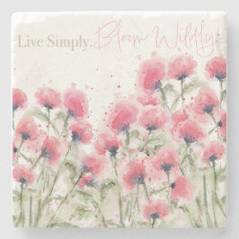 Lev bara. Bloom Wilely Stenunderlägg