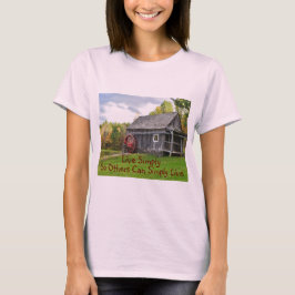 Lev bara gammal Mill T Shirt