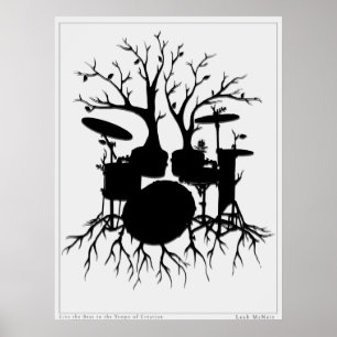 Lev Beat till Creation Tempo ~-trumman Poster