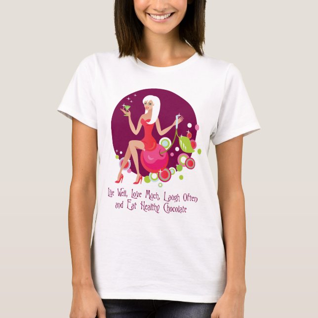 Lev bra, Kärlek mycket Tee (Framsida)