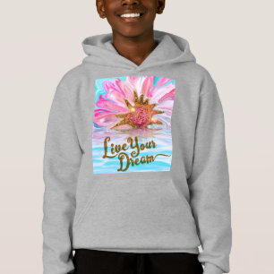 Lev din dröm - Ro-blomma T Shirt