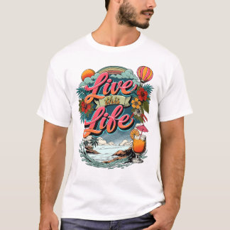Lev ditt liv t shirt