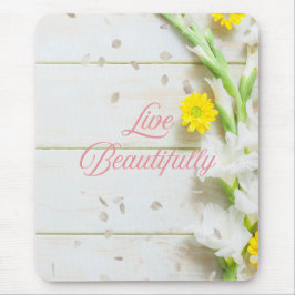 Lev ett vackert liv. musmatta