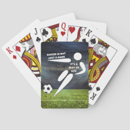 Lev fotbolls-livets grundläggande Mörk T-Shirt Casinokort