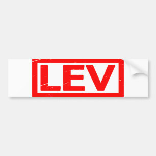 Lev Frimärke Bildekal