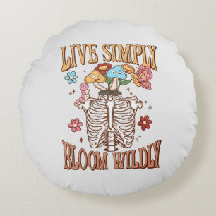 Lev helt enkelt, Bloom Wilely Rund Kudde