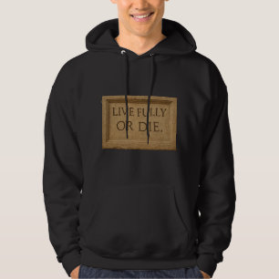 Lev helt hoodie