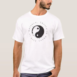 Lev i Balance Modern Ying Yang T Shirt
