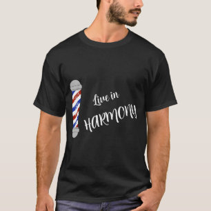 Lev i Barbershop Harmony - Dekorativ kudde T Shirt