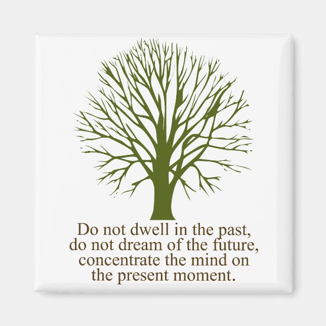 Lev i det här ögonblicket magnet (Framsidan)